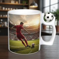 Fényképes Bögre - Focilabdával 3dl