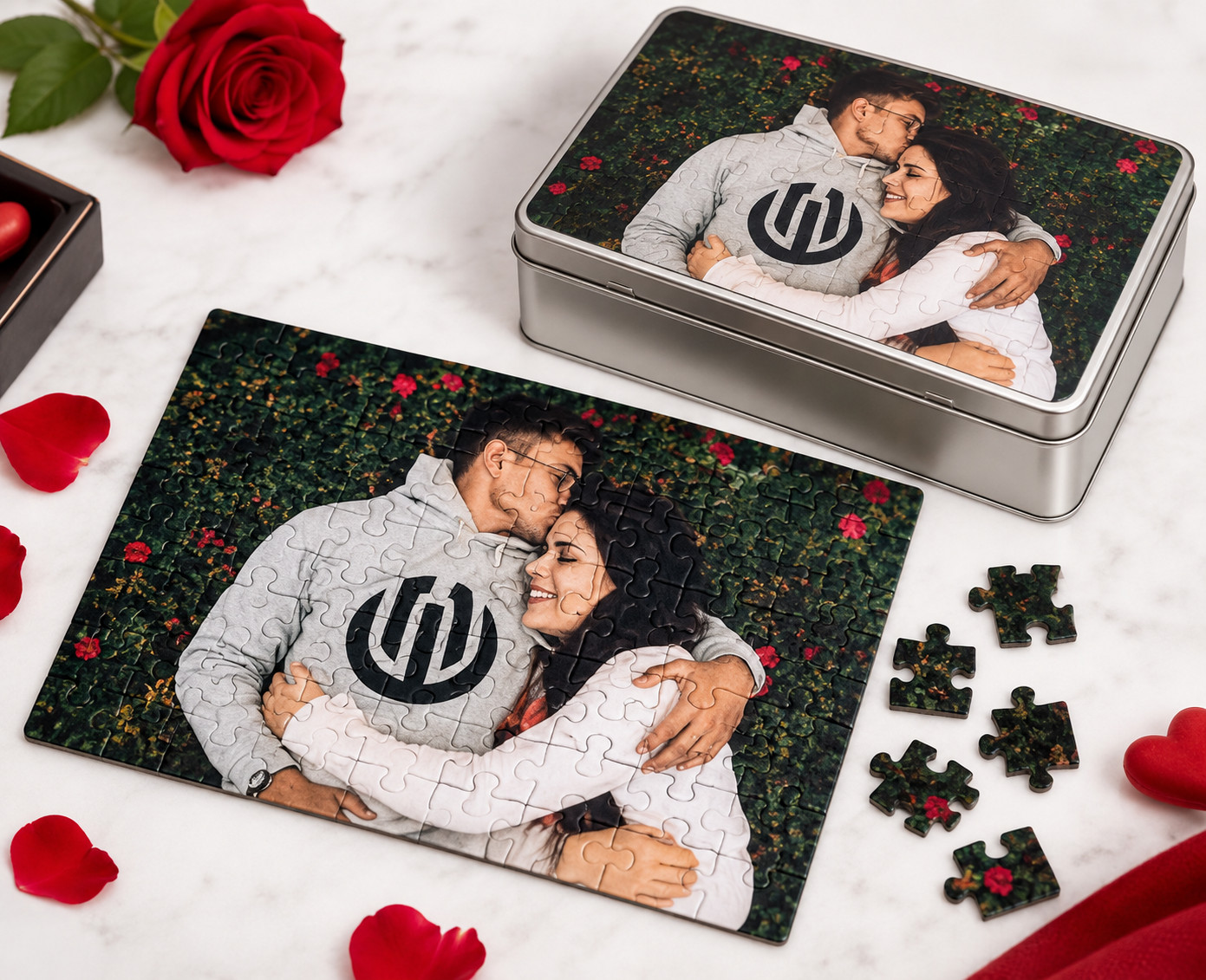 Fényképes puzzle 35 db-os - A4 + Fém Díszdoboz
