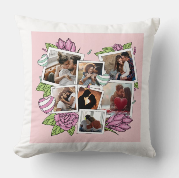 Egyedi fényképes párna - Valentin - V00