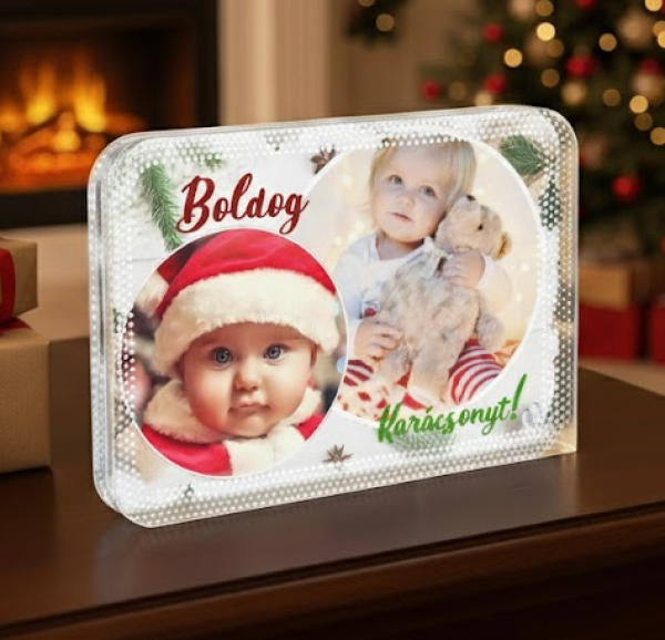 Fotókristály - Karácsony - Karácsonyi gömbök