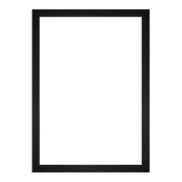 10x15-ös fa képkeret fekete üvegezett