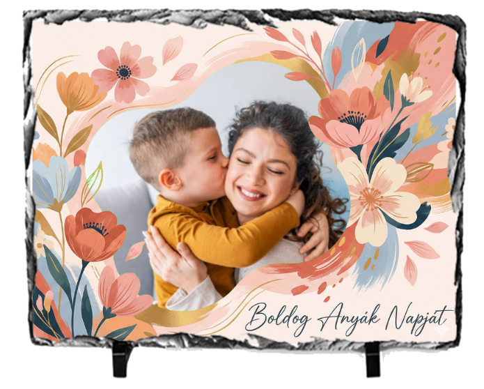 Fényképes Gránitkő (15x21)  -  Anyáknapja - A04