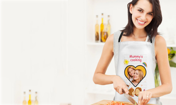 Fényképes Kötény - 60x80cm (Fekvő képpel)