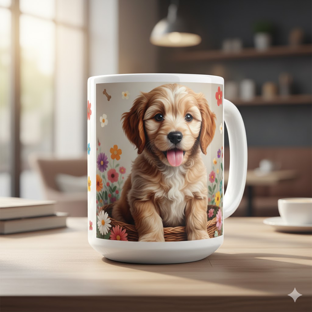 Fényképes Óriás Bögre - Fehér - 3dl