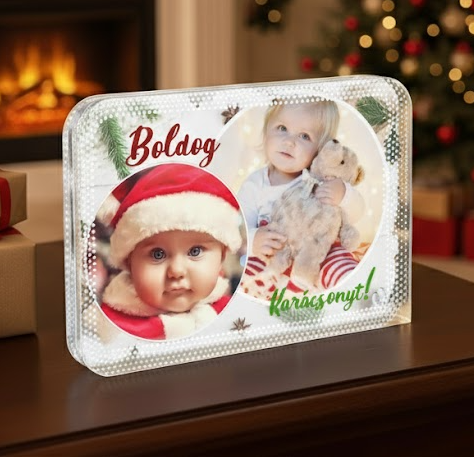 Fotókristály - Karácsony - Karácsonyi gömbök