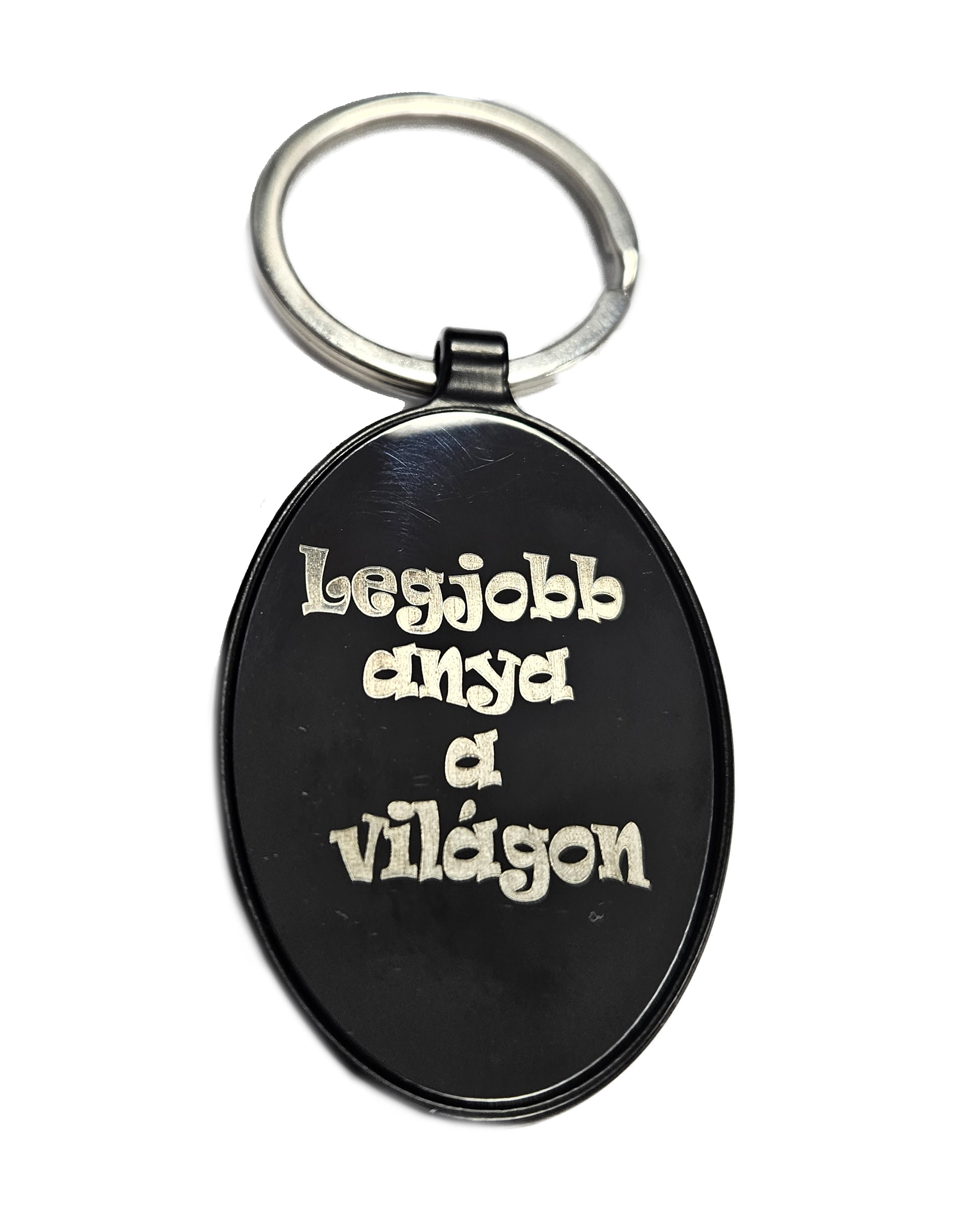 Gravírozott tűkrös kulcstartó