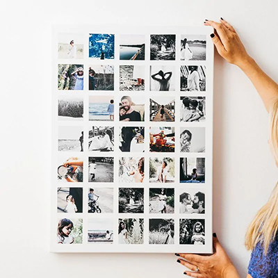 Kollázs készítés - 30x40 (Vászonra)