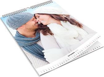 Éves 1 oldalas naptár