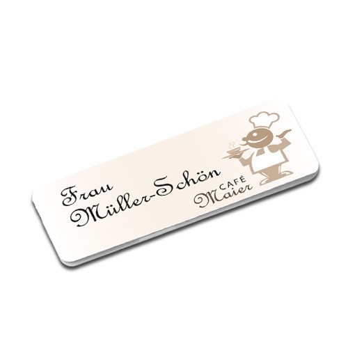 Egyedi névtábla nyomtatás 250 x 750 mm méretben