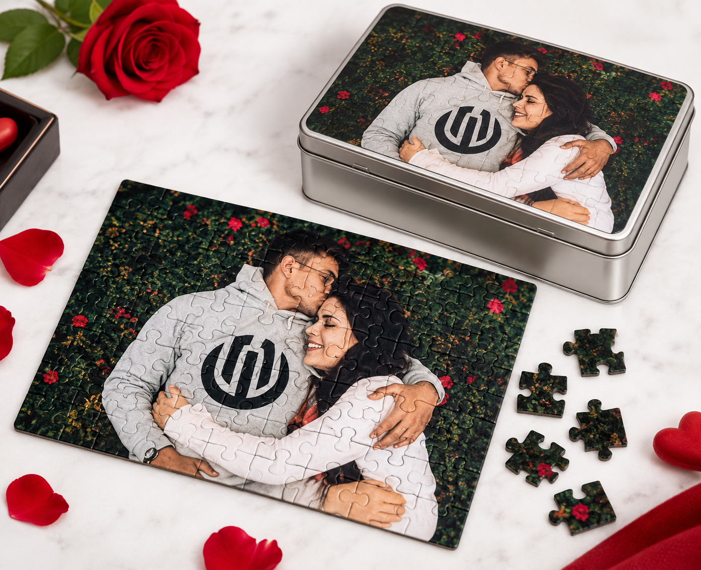 Fényképes puzzle 35 db-os - A4 + Fém Díszdoboz