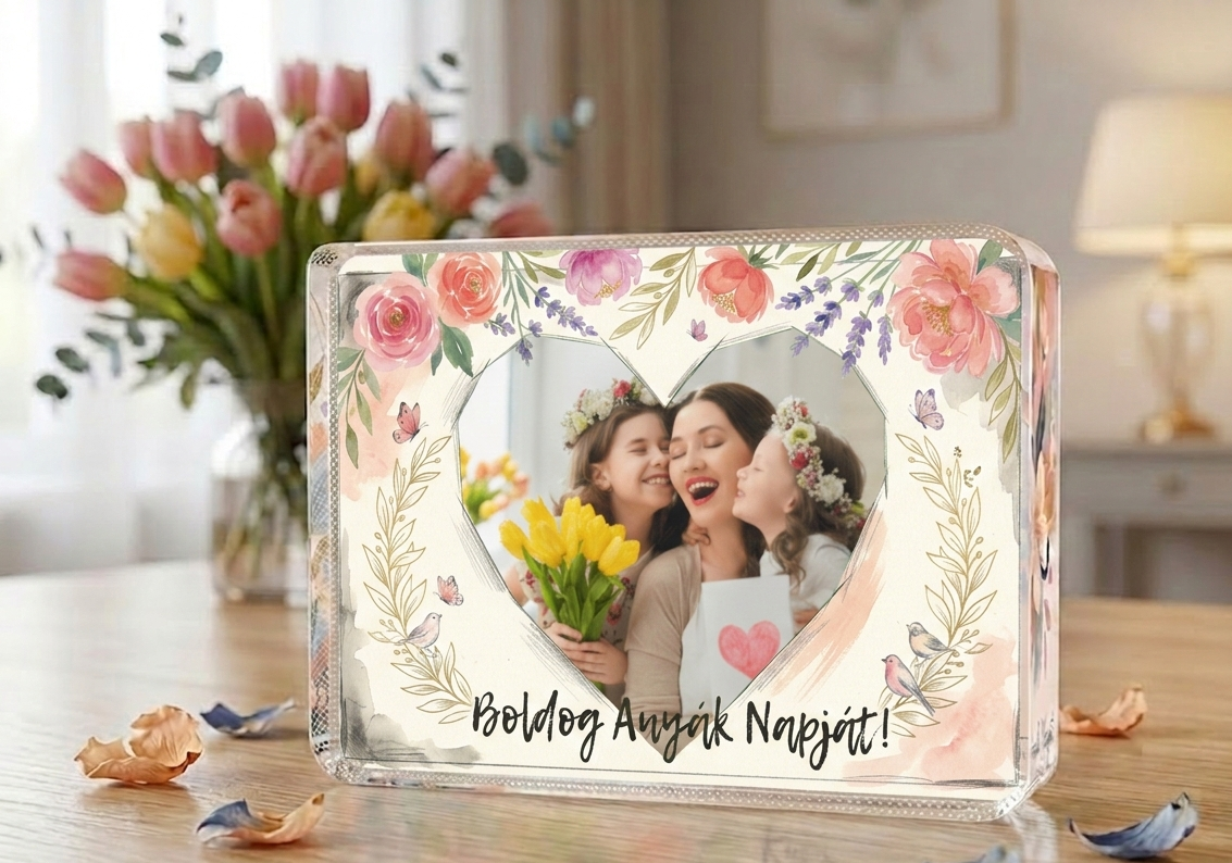 Fotókristály - Anyáknapja - A04