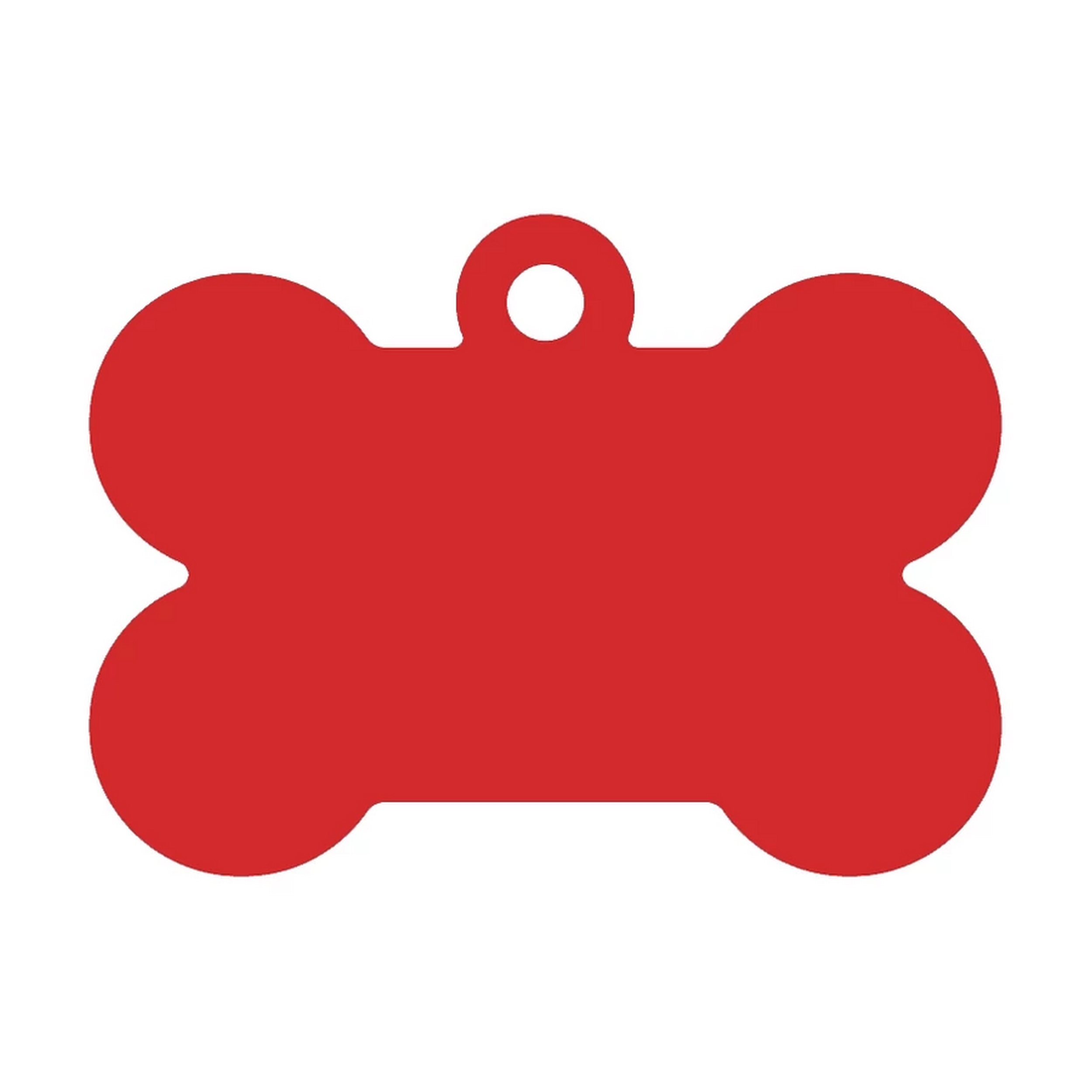 Gravírozott Pet biléta - csont, kicsi