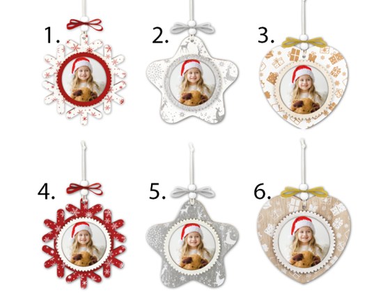 ZEP LS877 karácsonyfa dísz 6x6