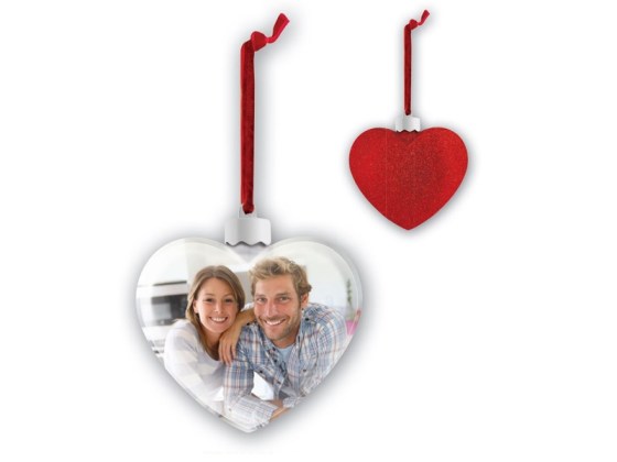 ZEP SF9HV karácsonyfadísz szív alakú 10*8,5