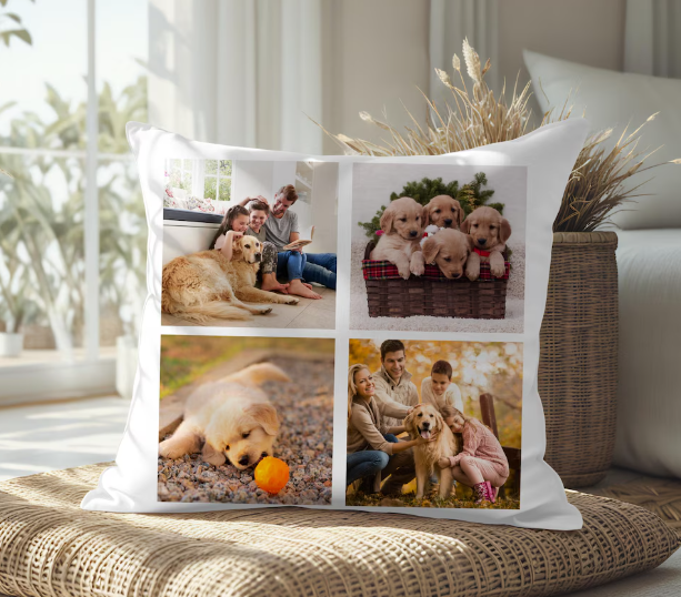 egyedi fényképes párna nyomtatás