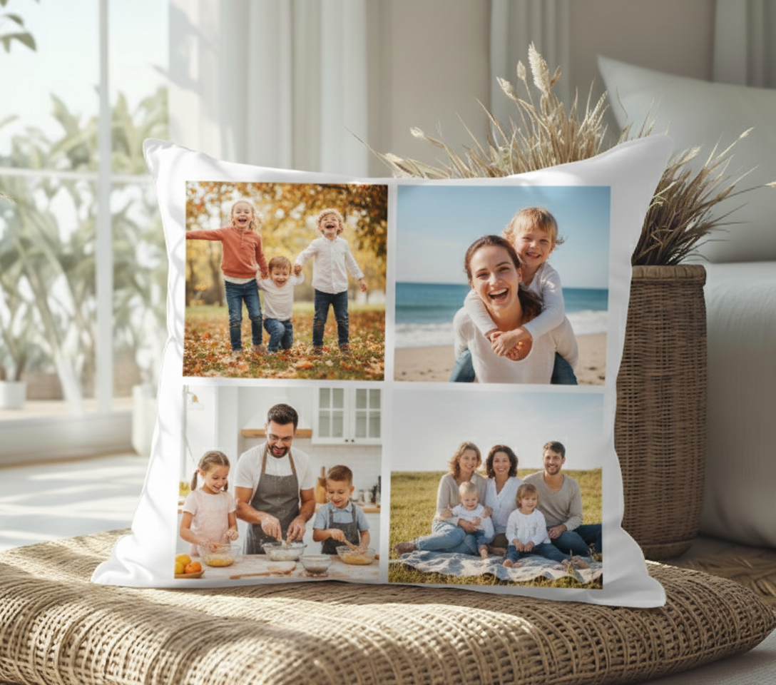 egyedi fényképes párna nyomtatás