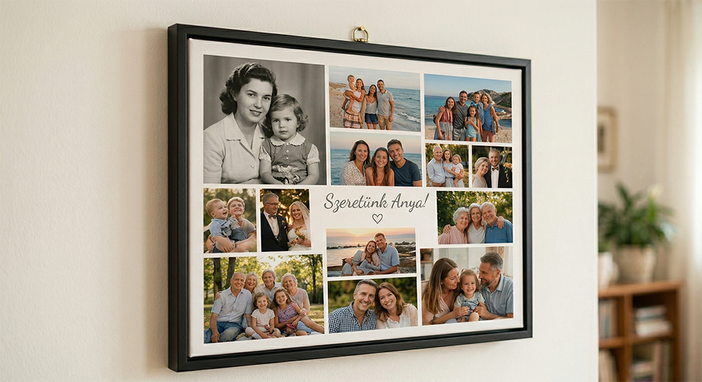 Kollázs szerkesztés anyáknak